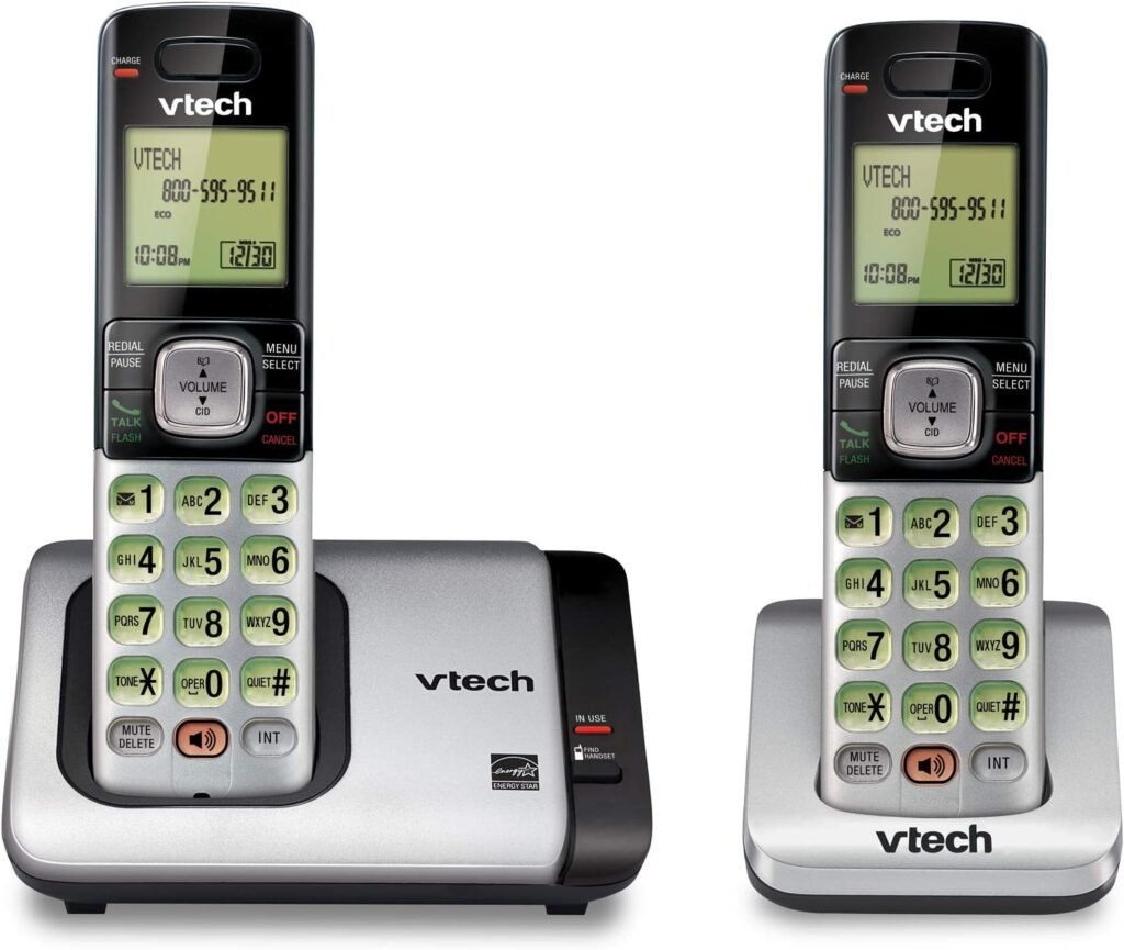 VTech CS6719-2 2-Handset Expandable Cordless Phone with Caller ID/Call Waiting