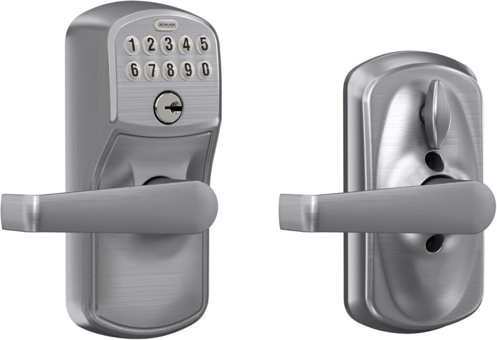 SCHLAGE Brushed Chrome FE595CS V PLY 626 ELA Plymouth Light Commercial