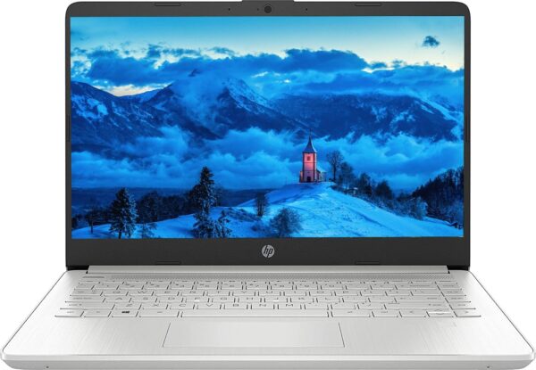 HP Premium 14'' HD IPS Laptop, Intel 11th Gen i3 Processor Up to 4.10GHz, 12GB Memory, 128GB SSD, Ultra-Fast WiFi, HDMI, Windows 11, Dale Silver(Renewed)